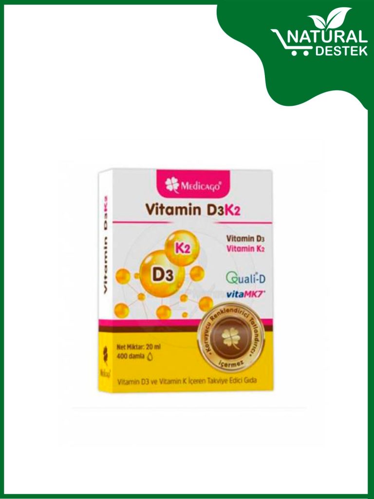 Natural Destek - Medicago Vitamin D3K2