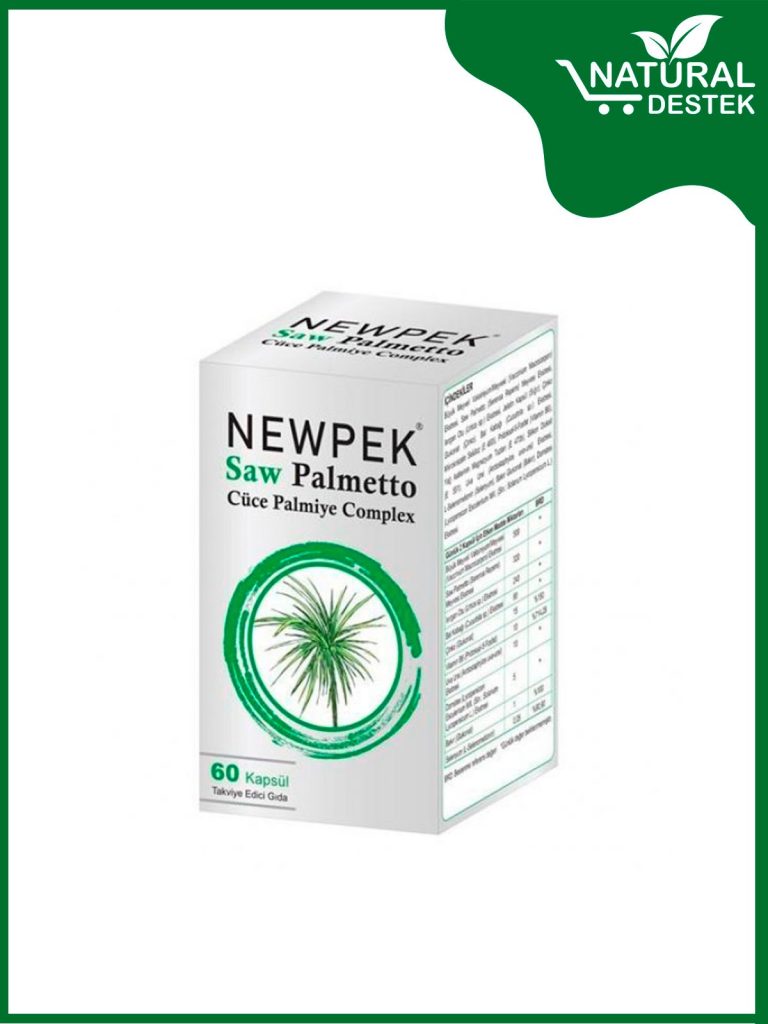 Natural Destek - Newpek Saw Palmetto 60 Kapsül