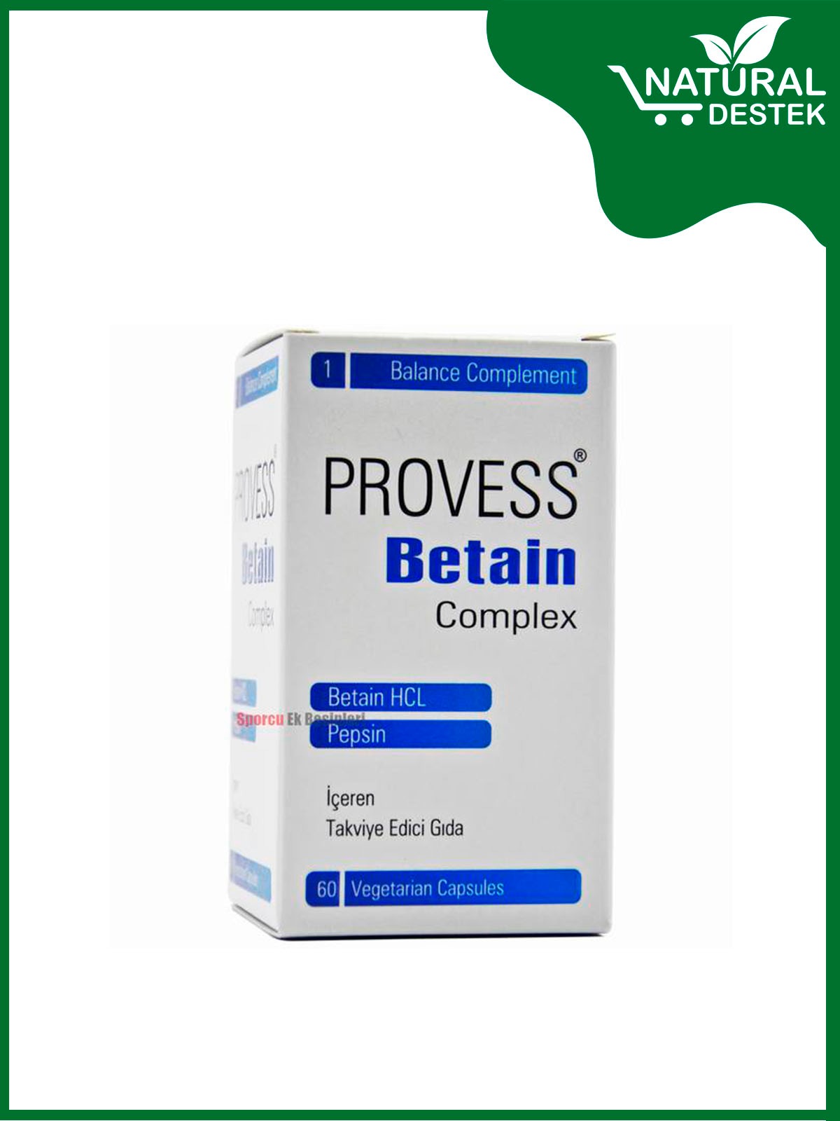 Natural Destek - Provess Betain Complex Natural Destek - Provess Betain Complex